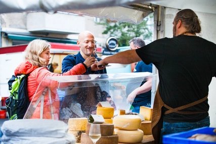 Stadt Land Food Festival in der Markthalle Neun