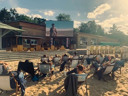 Freiluftkino im Strandbad Grünau