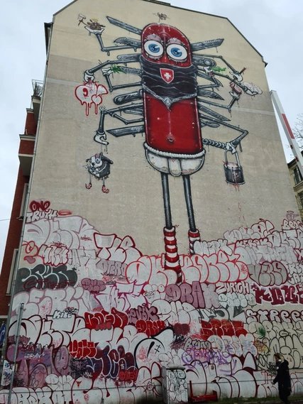 Mural "Swiss Made" von One Truth