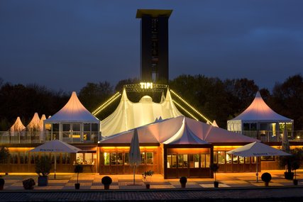 Außenansicht Tipi am Kanzleramt in Berlin Mitte