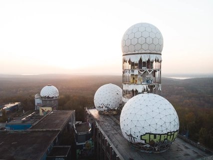 View over the Teufelsberg Berlin