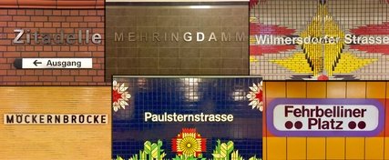 U-Bahnhöfe der U7 Berlin U-Bahnhöfe der U7 Berlin