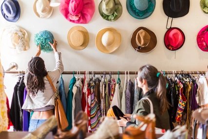 Vintage shopping