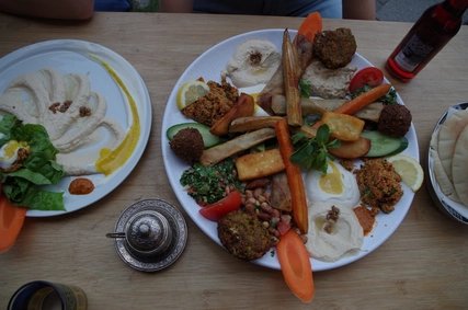Syrian food at Yarok Torstraße Berlin