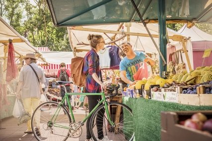 Winterfeldtmarkt in Schöneberg Berlin Winterfeldtmarkt