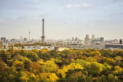 Blick auf den Funkturm in Berlin