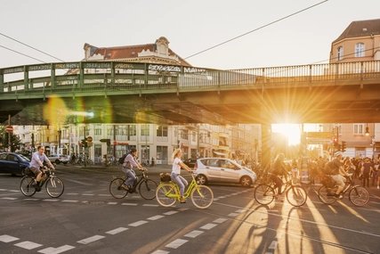 Hochbahn Schönhauser Allee Ecke Eberswalder Straße