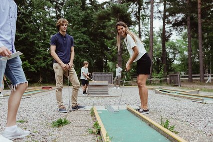 Miniature golf course