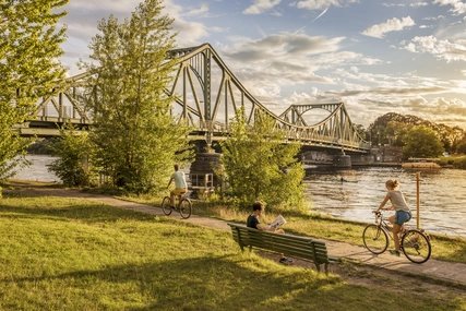 Glienicker Brücke Fahrradtour zur Glienicker Bruecke