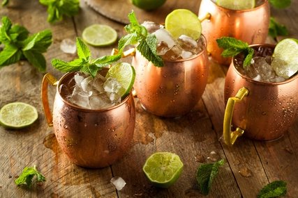 Icy Cold Moscow Mules