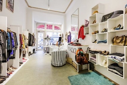 Innenraum Macy'z Second Hand Shop Charlottenburg Macy'z Berlin Second Hand Kleidung