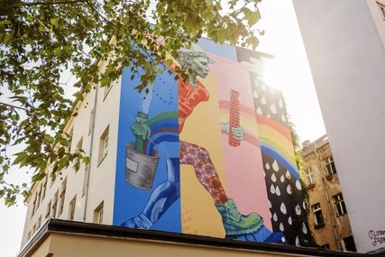 15-Min-Stadt-Hotel Oderberger streetart