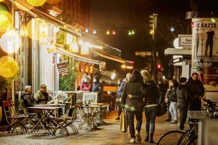weihnachtliche Bergmannstraße