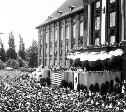 Kennedy Rede am Rathaus Schöneberg