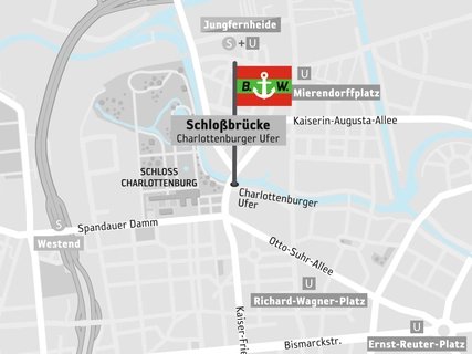 Anlegestellen Reederei Winkler - Karte