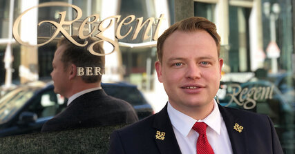 Julian Darenberg, Concierge at Regent Hotel Berlin