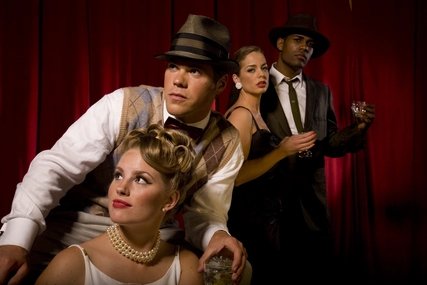 Party im Stil der 20er Jahre retro