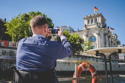 Menschen mit Sehbehinderung in Berlin