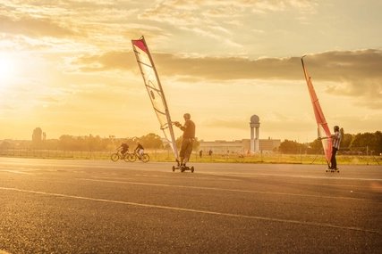 Neukoelln, Schillerkiez, Tempelhofer Feld
