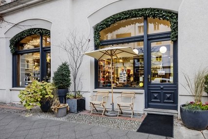 Fassade Trüffelschwein Boutique für Herrenbekleidung und Accessoires