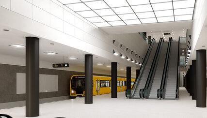 U-Bahnhof Unter den Linden, Berlin ab 2020 