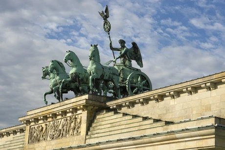 Quadriga auf dem Brandenburger Tor Berlin