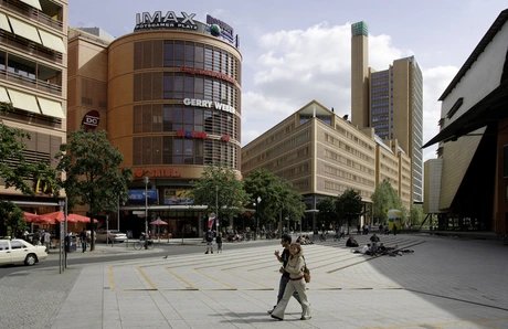 Marlene-Dietrich-Platz am Potsdamer Platz 