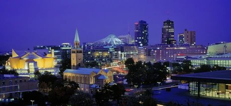 Blick auf das Kulturforum und den Potsdamer Platz