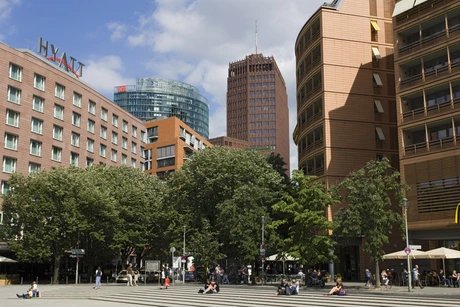 Marlene-Dietrich-Platz am Potsdamer Platz