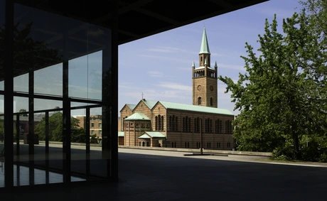 Blick auf die St.-Matthäus-Kirche 