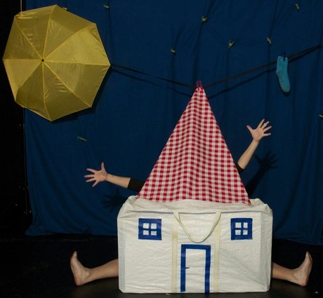 Socke, Mond und Sterne