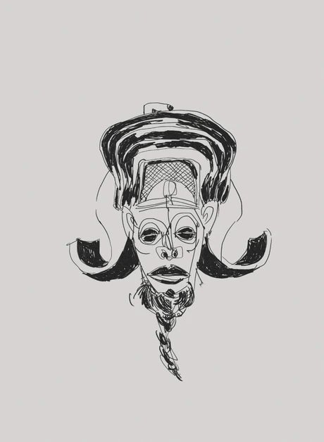 Chibinda Ilunga, Zeichnung