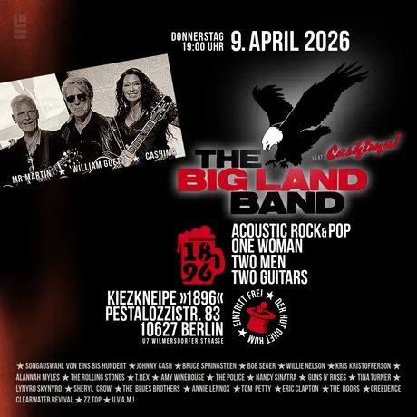 Big Land Band Acoustic Rock & Pop live