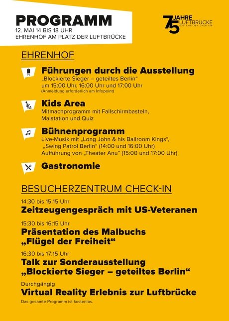 75 Jahre Luftbrücke