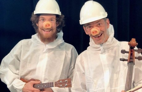 Die drei kleinen Schweinchen im ATZE - Probenfoto