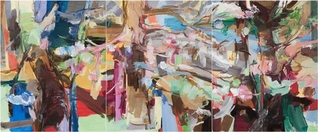 Denise Richardt, Kirschbäume I (Gloria), 2023