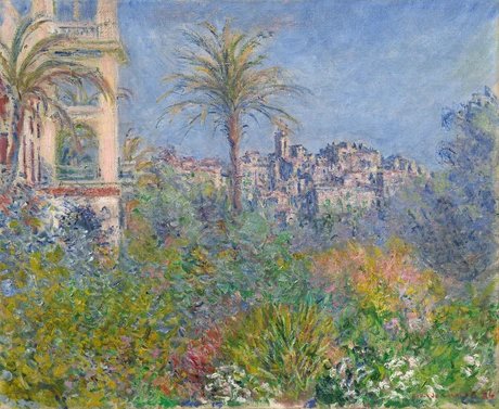 Claude Monet Villen in Bordighera, 1884 Öl auf Leinwand, 60 x 74 cm