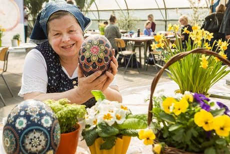 Ostereiermalen in sorbischer Tradition