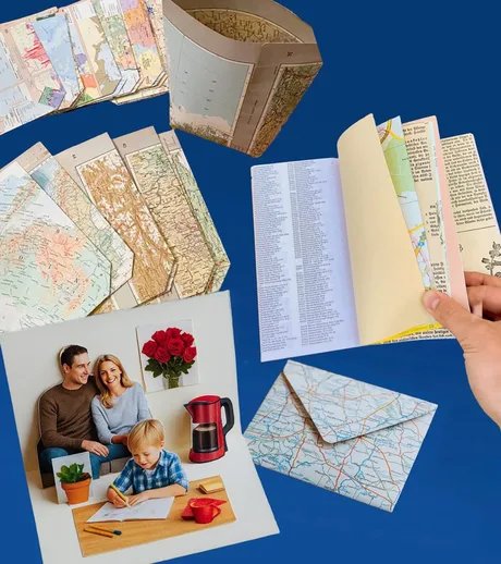 Aus Altpapier und Pappe Schönes zaubern