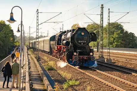 Historische Dampflok