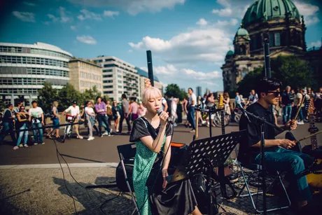 Pressefoto FeteDeLaMusique 2023, Musik am Berliner Dom