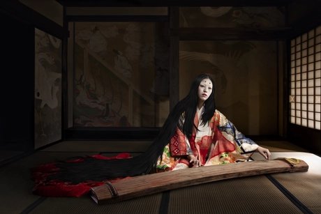 Rei (Etikette) Frau, aus der Serie „Die 7 Tugenden“