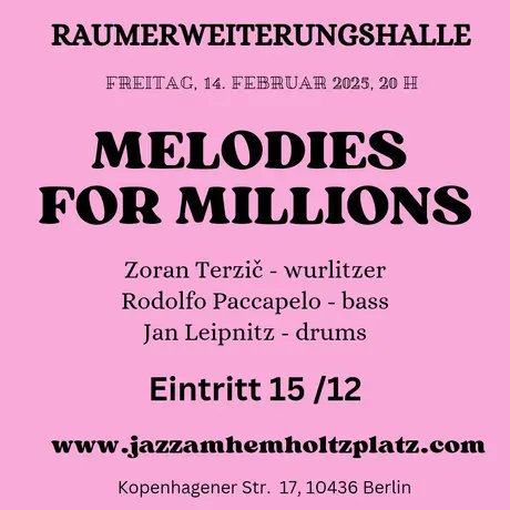 POSTER Melodies for Millions