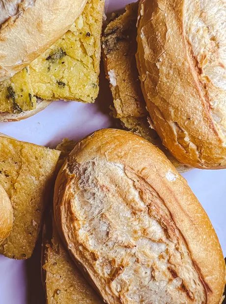 Pane e Panelle: sizilianische Kroketten aus Kichererbsenmehl
