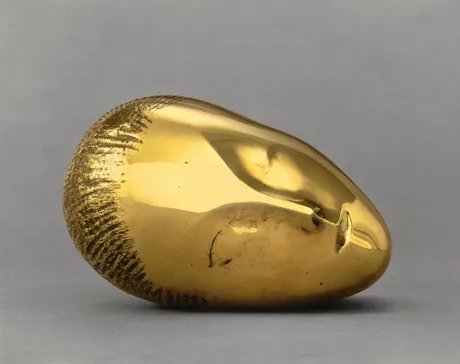 Muse endormie, Constantin Brancusi, 1910Plastik / Bronze, poliert, Paris, Centre Pompidou-CNAC-MNAM