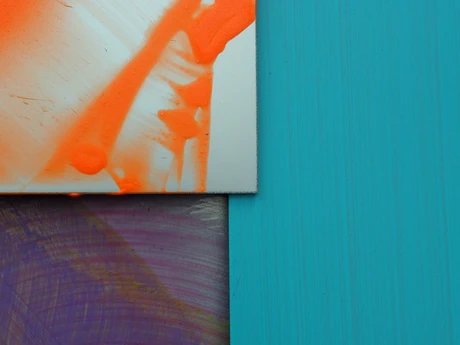 Detail Composite Painting #98 by Claudia Desgranges 2025