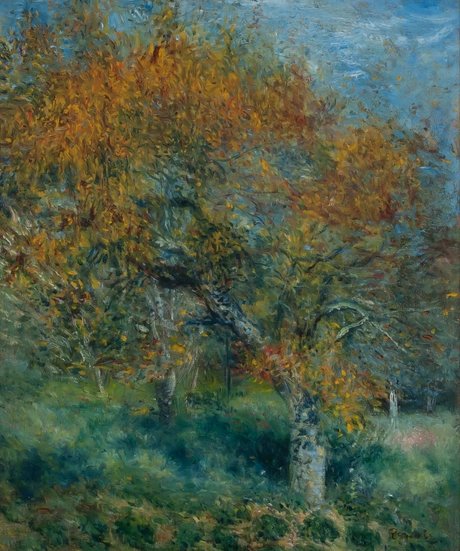 Pierre-Auguste Renoir Der Birnbaum, 1877 Öl auf Leinwand, 46,1 x 37,7 cm