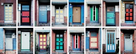 Türen der Hufeisensiedlung