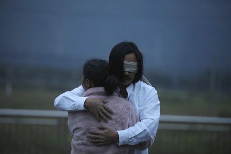 Li Binyuan und seine Mutter