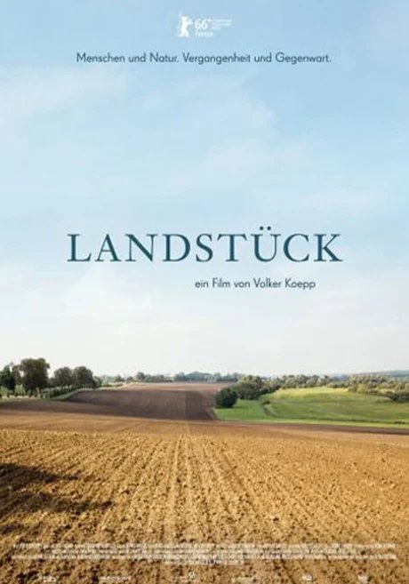 Filmplakat "Landstück" von Volker Koepp